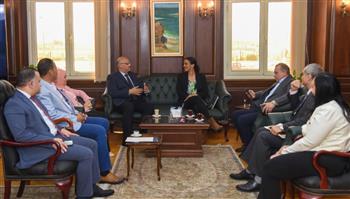   محافظ الإسكندرية يجتمع مع صندوق التنمية الحضرية والوكالة الألمانية للتعاون الدولي (GIZ)