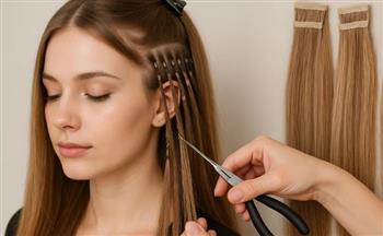   مخاطر تركيب وصلات الشعر الجاهزة على صحة الشعر