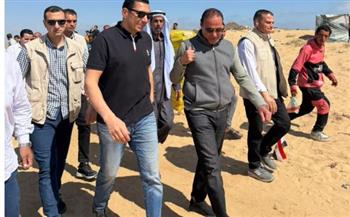   النائب سعيد العماري يطالب بتطوير مركز شباب وإنشاء نادٍ رياضي خلال زيارة وزير الشباب لسيناء