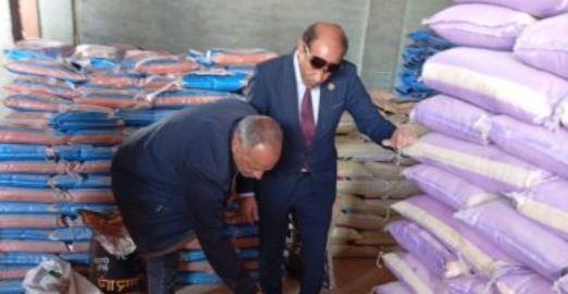 ضبط 27.5 طن فول به غش تجاري في حملة تموينية ببنها