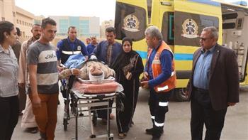   محافظ سوهاج يتابع مصابي حادث جرجا ويؤكد تقديم الرعاية الطبية الكاملة