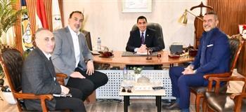 وزير الشباب يستقبل مدير مكتب NBA مصر ونائب رئيس الرابطة الوطنية في أفريقيا