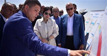 رئيس جهاز العلمين الجديدة يتفقد مواقع العمل ويوجه بضغط معدلات التنفيذ