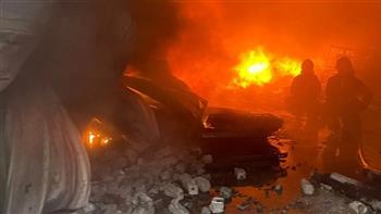   دون وقوع إصابات..  إخماد حريق داخل فيلا بحلوان
