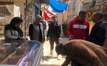   ضبط سلع غذائية منتهية الصلاحية وأخرى مجهولة المصدر فى بورسعيد