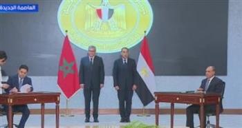   وزير الخارجية ونظيره المغربي يوقعان مذكرات تعاون بمجالات الإسكان والصحة والسياحة