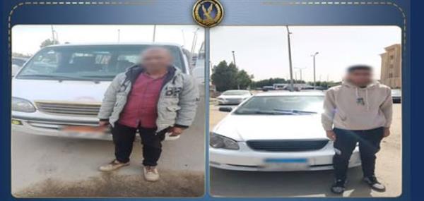 سير عكس الاتجاه في حلوان يقود للقبض على المخالفين
