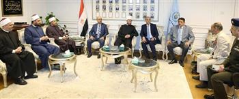   محافظ أسيوط يستقبل وزير الأوقاف لتعزيز الفكر الوسطي وتنمية المساجد