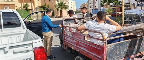 ضبط ٤ تروسيكلات مخالفة في مدينة الغردقة بمبادرة المحافظ