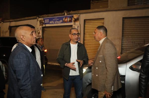 محافظ الجيزة يقود جولة ليلية بأوسيم للوقوف على حالة النظافة ومواعيد الغلق وخطة ترشيد الكهرباء