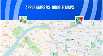 صورة متداولة تبرز تقدم Apple Maps مقارنة بـ Google Maps وتثير جدلاً واسعًا