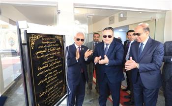   وزير التعليم العالي يفتتح عدد من المشروعات التعليمية والخدمية بجامعة المنيا 