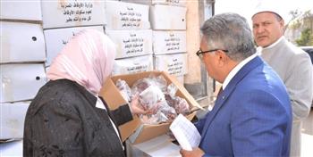   4 أطنان لحوم إطعام الطعام تصل الدقهلية لدعم مستحقي «تكافل وكرامة»