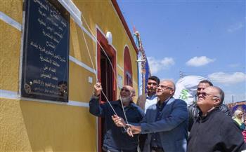   محافظ الإسكندرية يفتتح مشروع تطوير قرية بغداد بالعامرية