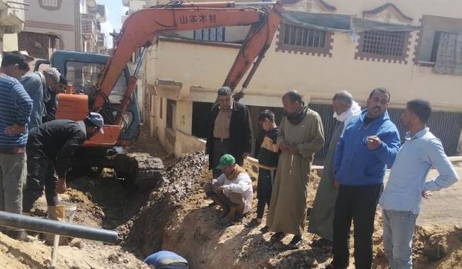 محافظ كفرالشيخ يتدخل لحل أزمة مياه "البصراط"