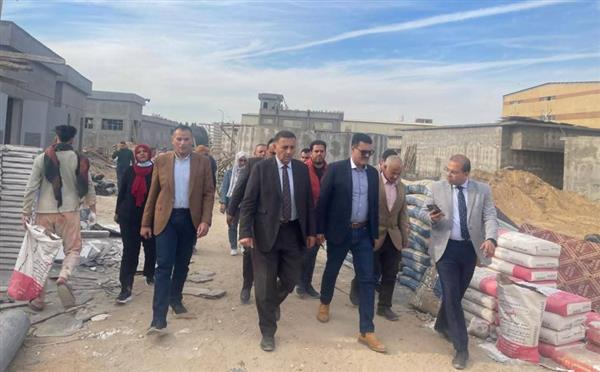 مياه القليوبية : تكثيف الجهود لإنهاء محطة الصرف الصناعي بمنطقة الشروق في الخانكة