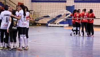   الأهلي يكتسح الزمالك ويتوج ببطولة الجمهورية لناشئات الطائرة