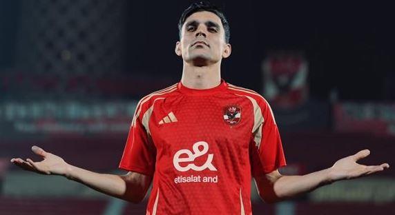 بن شرقي يحرز الهدف الأول للأهلي في شباك الزمالك
