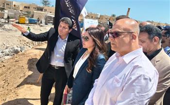   وزيرة الإسكان تتفقد أعمال حفر نفق مارينا بالعلمين الجديدة وتتابع معدلات التنفيذ 