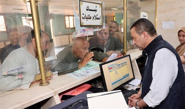 محافظ المنوفية يتفقد المركز التكنولوجي بالشهداء لمتابعة انتظام سير العمل 