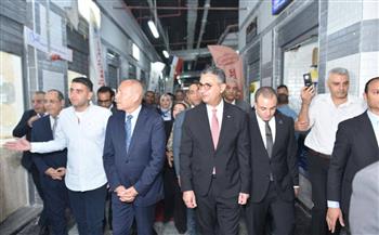   وزير التموين ومحافظ القاهرة يفتتحان معرض "أهلا بالعيد" بحدائق القبة