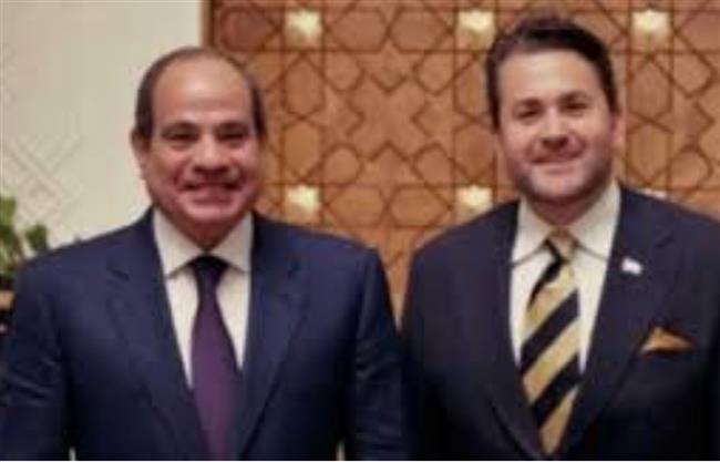 مبعوث أمريكا للسياحة: شرف لي لقاء الرئيس السيسي.. ونقل تحيات ترامب الحارة له