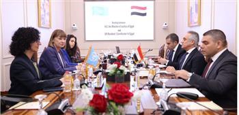 وزير العدل يلتقي المنسقة المقيمة للأمم المتحدة في مصر لبحث تعزيز التعاون