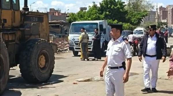 نهضة مصر تتبرأ من تجميع المخلفات بطريق مرزة بنطاق حي المنتزه