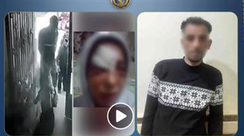 ضبط عامل تعدّى على طليقته داخل محل عملها بالدقهلية