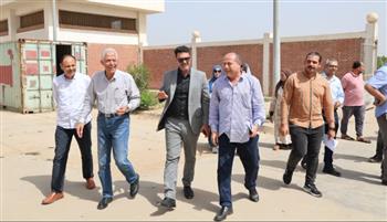   مستشار رئيس الوزراء يتفقد محطة معالجة الصرف الصحي ببلتان بالقليوبية