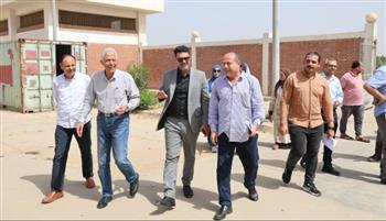 مستشار رئيس الوزراء يتفقد محطة معالجة الصرف الصحي ببلتان بالقليوبية