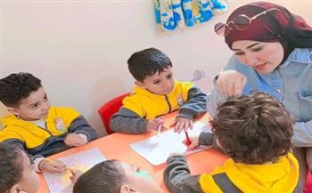 دور كل فرد في عائلتي ورشة حكى بمكتبة أبو صوير الثقافية