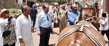   قافلة بيطرية بالدقهلية تقدم العلاج المجاني لآلاف الحيوانات والطيور بأجا