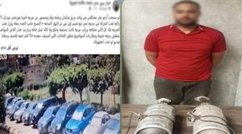   الأمن يضبط ميكانيكي استولى على قطع غيار سيارة