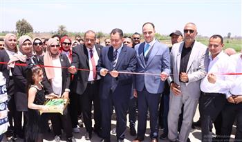   محافظ دمياط يفتتح محطة رفع صرف صحي "كرم ورزوق" 