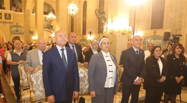 محافظ القاهرة يشهد احتفال اليوبيل الماسي لكنيسة سيدة فاتيما