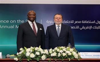 محافظ  البنك المركزي ورئيس البنك الإفريقي يعلنان استضافة اجتماعات أفريكسيم بنك بالعلمين