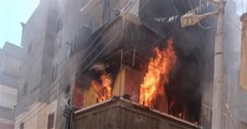   إخماد حريق داخل منزل فى الوراق دون إصابات