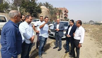   نائب محافظ الجيزة يتفقد تطوير طريق المريوطية وتقاطعه مع الدائري الأوسطي