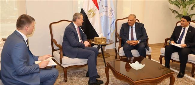 رئيس القومي لحقوق الإنسان يستقبل سفير أوكرانيا لبحث التعاون المشترك