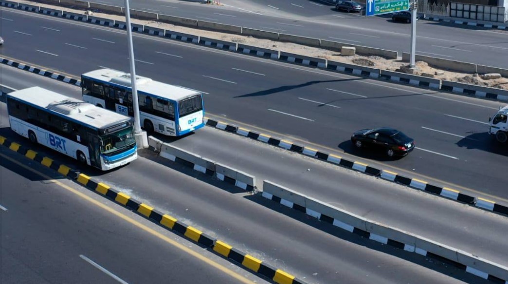 وزارة النقل تعلن تشغيل محطة الجولف بالأتوبيس الترددي