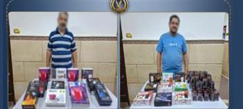 مباحث المصنفات تكشف نشاط بيع أجهزة فك الشفرات بالإسماعيلية