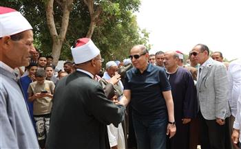   محافظ المنيا يفتتح المسجد الشرقي بنزلة الدليل ببني مزار 