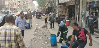   محافظ الجيزة يتابع حملات مكثفة للنظافة ورفع الإشغالات