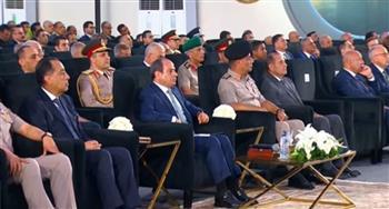 الرئيس السيسى يشاهد فيلما تسجيليا بعنوان «الدلتا الجديدة»