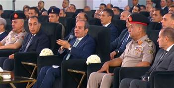   الرئيس السيسى: مشروع الدلتا الجديدة فضل كبير من ربنا 