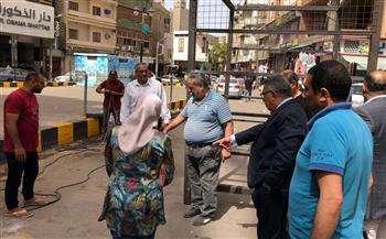   محافظ الدقهلية يجري جولة ميدانية في شوارع المنصورة 