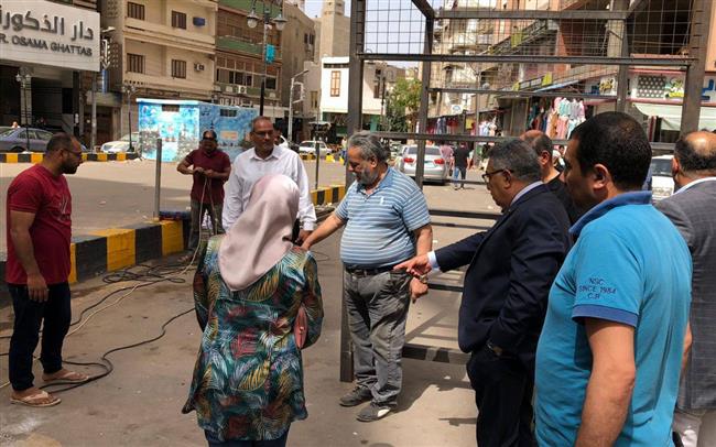 محافظ الدقهلية يجري جولة ميدانية في شوارع المنصورة 