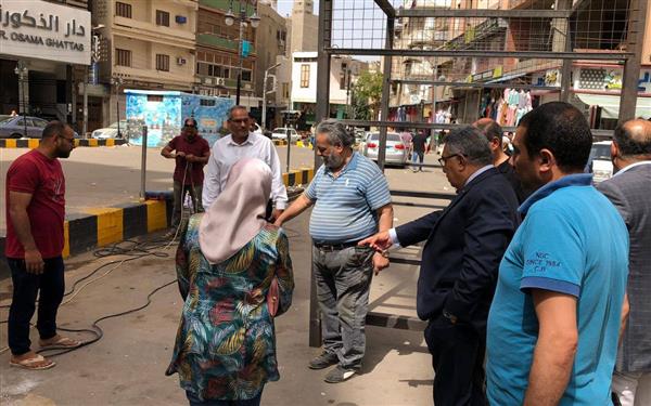 محافظ الدقهلية يجري جولة ميدانية في شوارع المنصورة