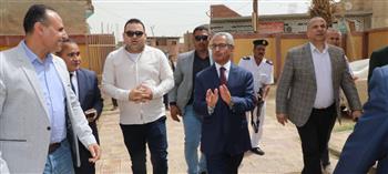   محافظ بني سويف يفاجئ الوحدة الصحية بسدمنت الجبل